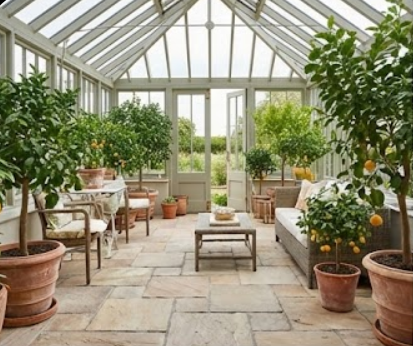 Gulvvalg til orangeri: Skab harmoni inde og ude