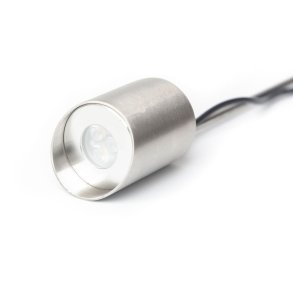 Rustfri Spydlampe med Juuliane 3W m/ skygge (inkl. T-stykke) LBJ