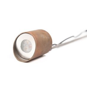 Rust Spydlampe med Juuliane 3W m/ skygge (inkl. T-stykke) LBJ