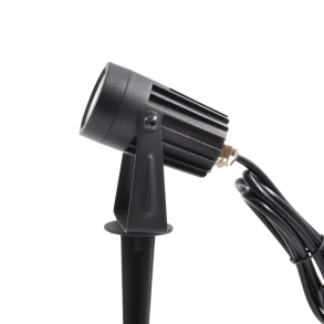 Sort Spydlampe - Light Up 3W