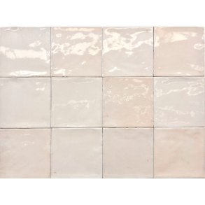 Vareprve af Seluna Fliser 12x12 cm. Lys Beige Blank