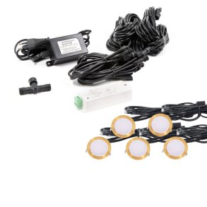 KIT SAMLET PAKKE / 5 stk. Cosmos lamper med tilbeh�r & zigbee