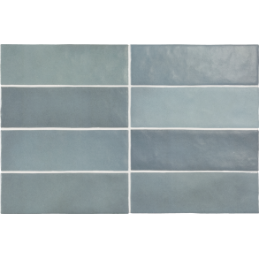 Vareprve af Ceramica Como Petring 6,5x20 cm. Lysebl mat