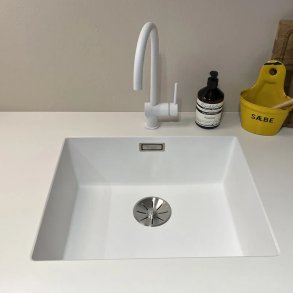 Vinduesplader Komposit Basic+ Bianco 22 Suede 20 mm.