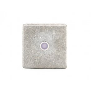 Betonflise med Cosmos 0,6W LED Lampe 15x15x5 cm. Gr LBJ