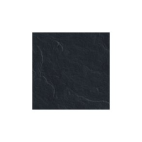 Sort Skifer 30x30x1 cm - Brasiliansk (Finkl�vet)