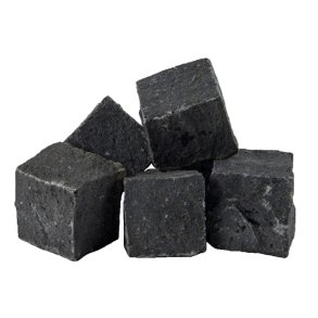 Mosaiksten G685 Sort/Gr 6x6x4-6 cm.