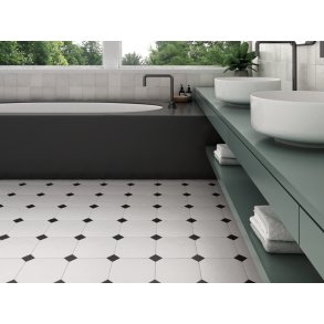 Ceramica Octagon - Hvid Mat