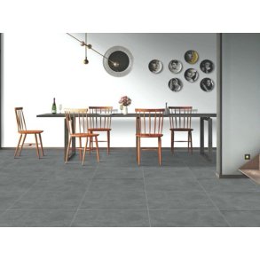 Ceramica Provenza Cemento - Sort - Mat