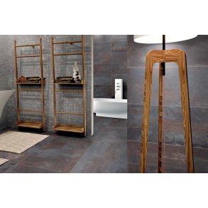 Flatiron Fliser - Sort Mat