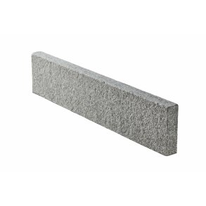 Plnekantsten Jetbrndt 4x15x75 cm. G603 - Lys Gr