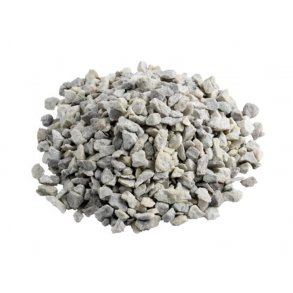 Hvide Granitskrver (Lysit) 11-16 mm. 1 ton