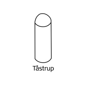 IBF Stationspullert �30x82 cm T�strup Gr�