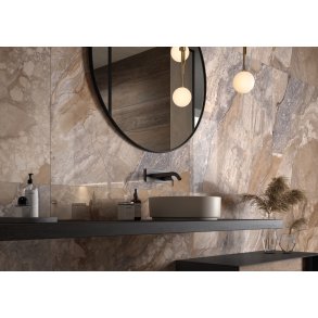  LaFaenza Oro Ill - Brun Marmorlook Mat 