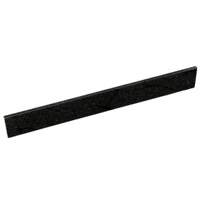 New Indian Black Poleret Sokkelliste 8x61x1 cm.
