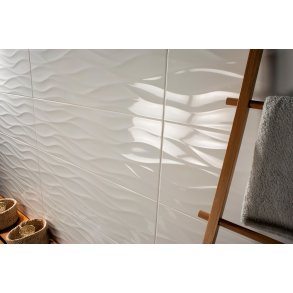 Sun Blanco Brisa Vgfliser 25x75 cm. Hvid