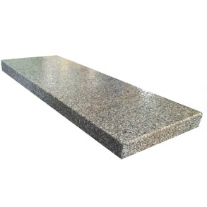 Granit Bordursten 6x30x100 cm. R�d Nordland