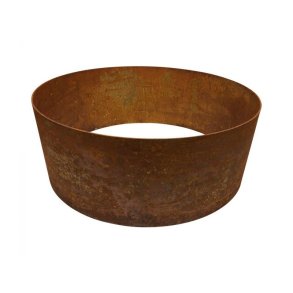 Rundt H�jbed i Cortenst�l �50 cm