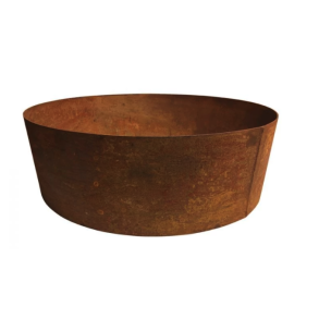 Rundt H�jbed i Cortenst�l �60 cm