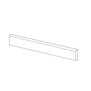 Pietra Sokkelliste - Hvid Mat