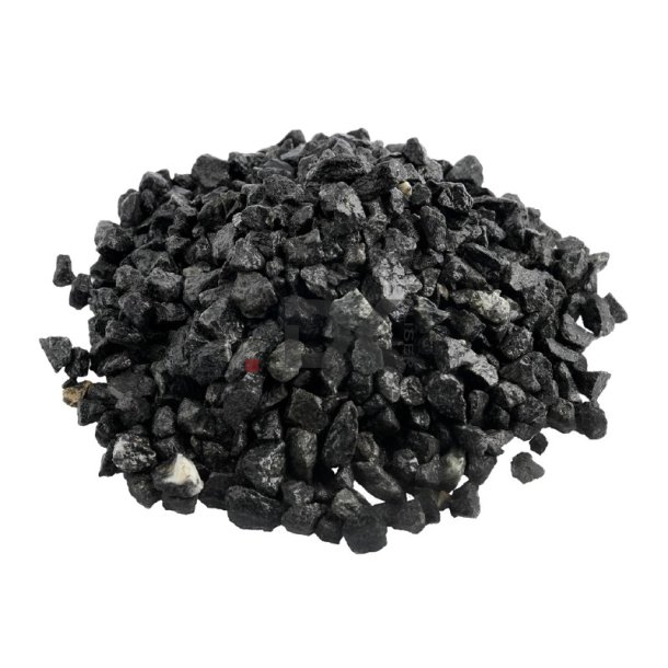 Sorte Granitskærver (Hyperit) 8-11 mm. 1 ton