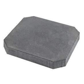   Slotsflise / SquareLine 50x50 Sort/Antracit