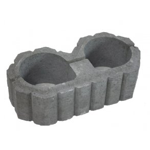 Super 8 Plantesten 25x50x15 cm Koks RBR