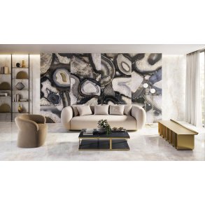 Tele di marmo - Crystal White Poleret