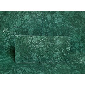 Grn Marmor 30,5x61x1,2 cm. Poleret