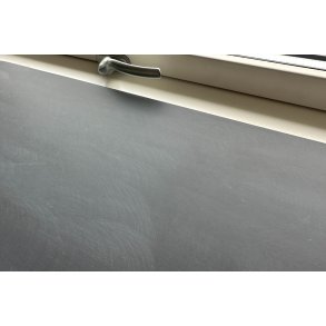 Vinduesplader Sort Skifer Slebet 20 mm.