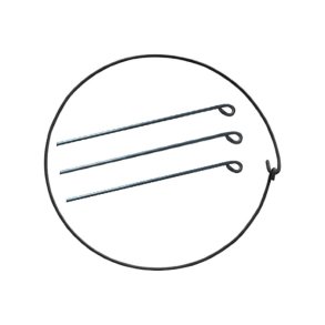 Staudeholder 75 cm. ben / 10 stk.