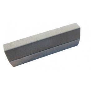 Fortovskantsten m/fas 12/15x30x100 cm Gr RBR