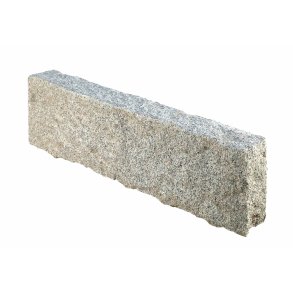 Granit Kantsten Kin. G341 - Lys Gr Klvet B12 / H28-30 / L80-120 cm.