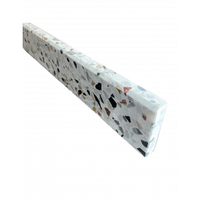 Terrazzo Skagen Sokkelliste  40x7 cm. 